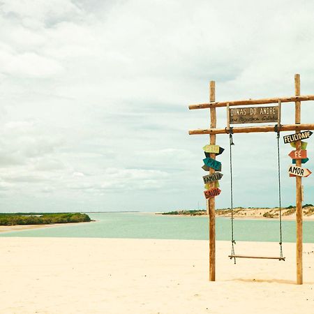Pousada Chalé Mar Rio Galinhos Exterior foto