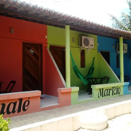 Pousada Chalé Mar Rio Galinhos Exterior foto
