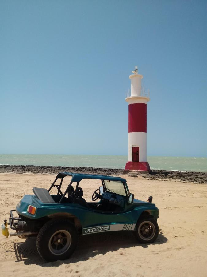 Pousada Chalé Mar Rio Galinhos Exterior foto