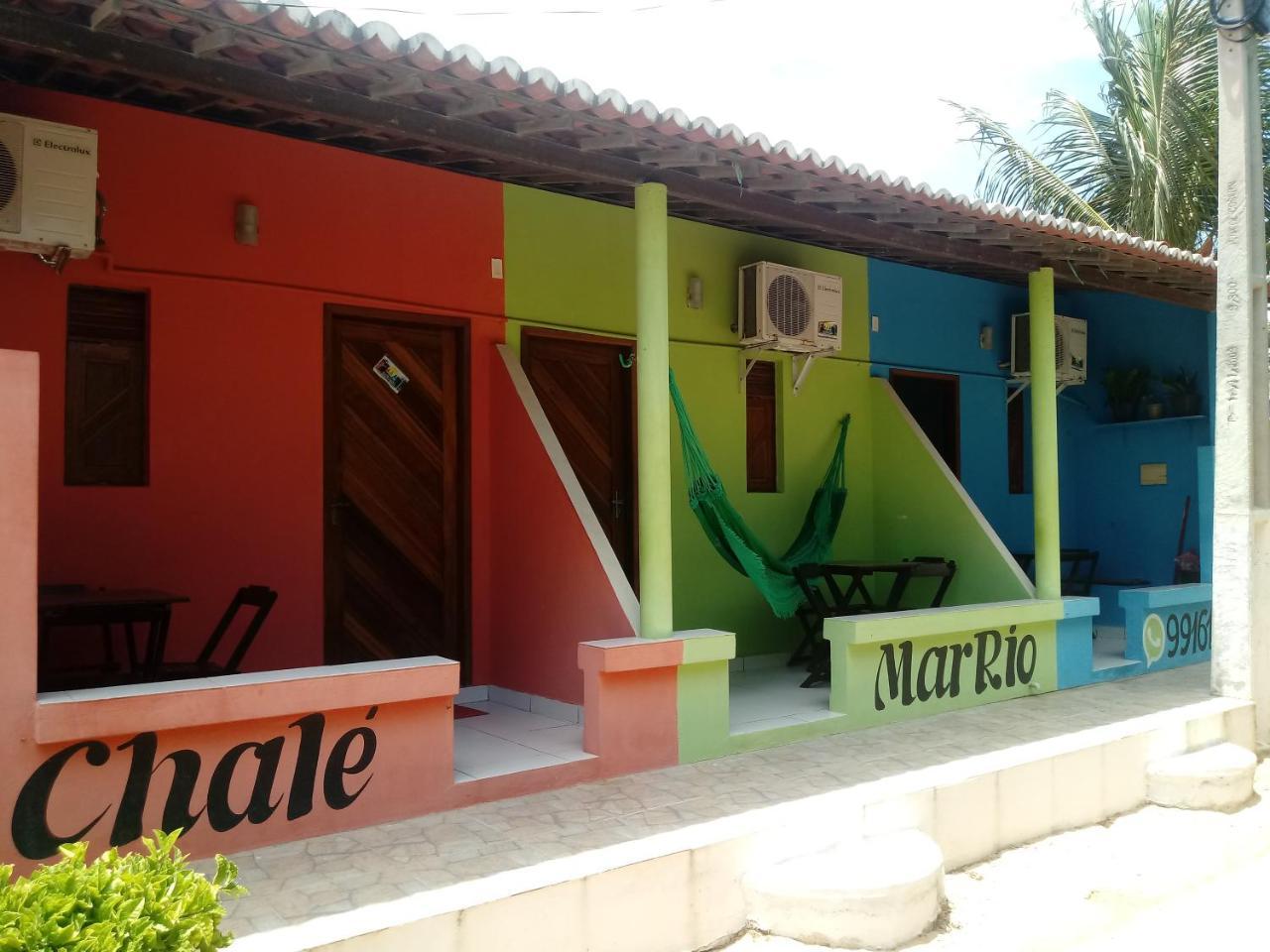 Pousada Chalé Mar Rio Galinhos Exterior foto